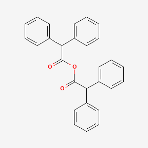 Chemical structure of Diphenylacetic Anhydride