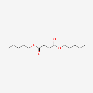 Chemical structure of Dipentyl Succinate