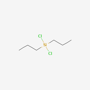 Chemical structure of Dichlorodipropylsilane