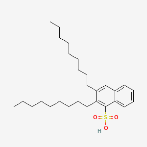 Chemical structure of Dinonylnaphthalenesulfonic acid