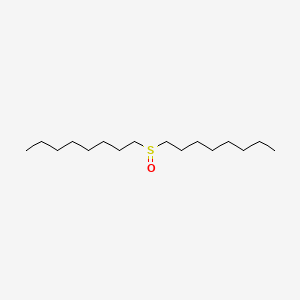 Chemical structure of Octyl sulfoxide