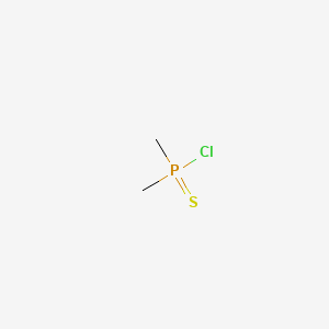 Chemical structure of Dimethylthiophosphinic chloride