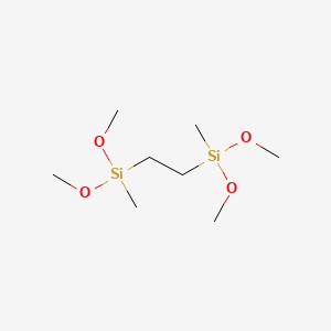 Chemical structure of DIMETHYLTETRAMETHOXYDISILETHYLENE