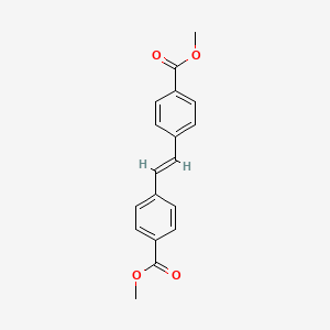 Chemical structure of Dimethyl 4,4'-stilbenedicarboxylate