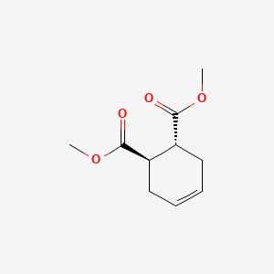 Chemical structure of Dimethyl trans-4-Cyclohexene-1,2-dicarboxylate