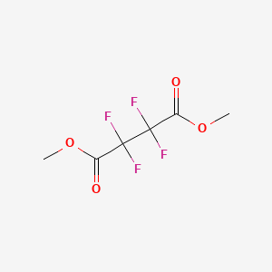 Chemical structure of Dimethyl Tetrafluorosuccinate