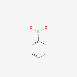 Chemical structure of Dimethyl phenylboronate