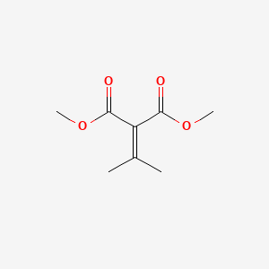 Chemical structure of Dimethyl isopropylidenemalonate
