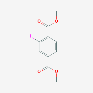 Chemical structure of Dimethyl iodoterephthalate