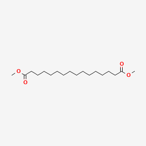 Chemical structure of Dimethyl Hexadecanedioate