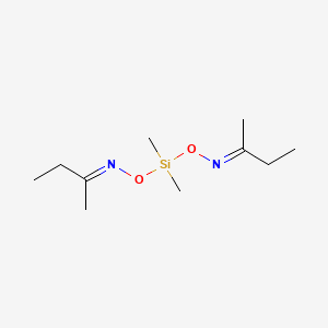 Chemical structure of Dimethyl di(methyl ethyl ketoxime) silane