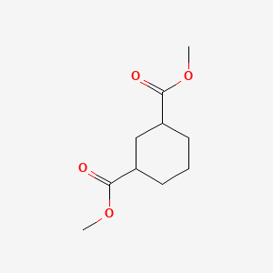 Chemical structure of Dimethyl cyclohexane-1,3-dicarboxylate