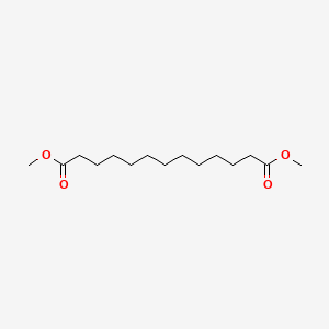Chemical structure of DIMETHYL BRASSYLATE