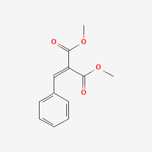 Chemical structure of Dimethyl Benzylidenemalonate