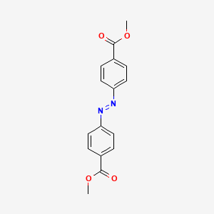 Chemical structure of Dimethyl Azobenzene-4,4'-dicarboxylate