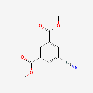 Chemical structure of Dimethyl 5-Cyanoisophthalate