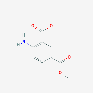 Chemical structure of Dimethyl 4-aminoisophthalate