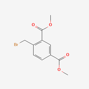 Chemical structure of Dimethyl 4-(bromomethyl)isophthalate
