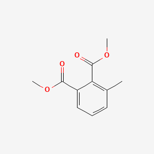 Chemical structure of Dimethyl 3-methylphthalate