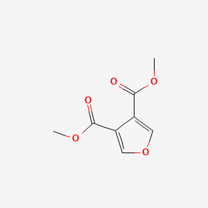 Chemical structure of Dimethyl 3,4-furandicarboxylate