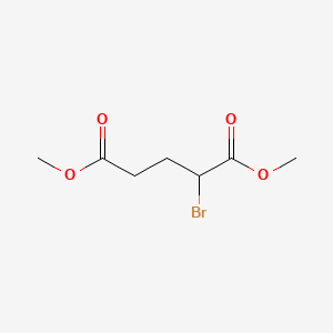 Chemical structure of Dimethyl 2-bromopentanedioate