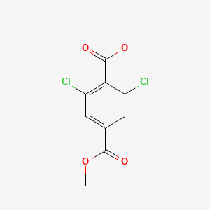 Chemical structure of Dimethyl 2,6-dichloroterephthalate