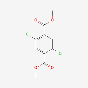 Chemical structure of Dimethyl 2,5-dichloroterephthalate