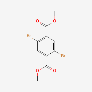 Chemical structure of Dimethyl 2,5-dibromoterephthalate