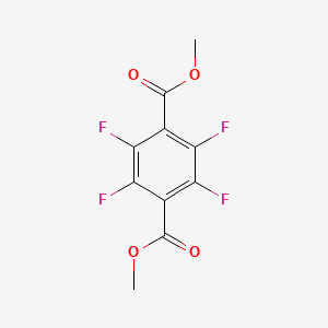 Chemical structure of Dimethyl 2,3,5,6-tetrafluoroterephthalate