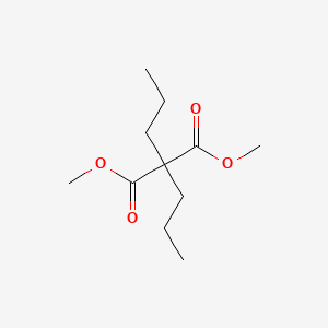 Chemical structure of Dimethyl 2,2-dipropylmalonate