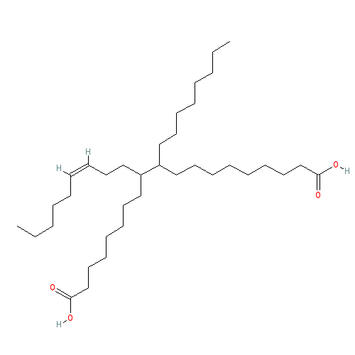 Chemical structure of Dimer Acid