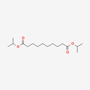 Chemical structure of Diisopropyl Sebacate