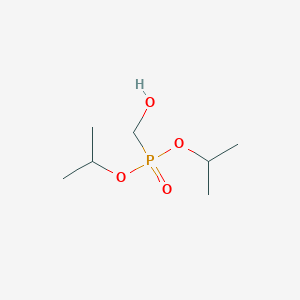 Chemical structure of Diisopropyl hydroxymethylphosphonate