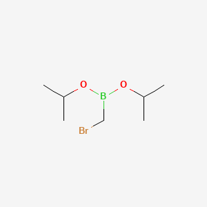 Chemical structure of Diisopropyl (Bromomethyl)boronate