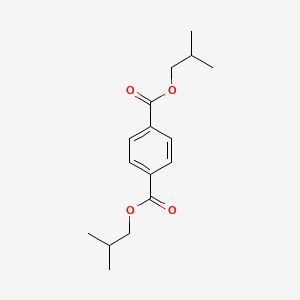 Chemical structure of Diisobutyl terephthalate