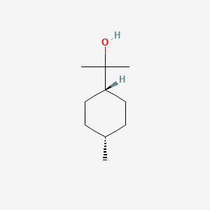 Chemical structure of Dihydro-α-terpineol