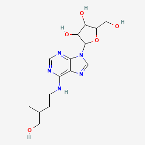 Chemical structure of Dihydrozeatin Riboside