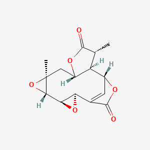 Chemical structure of Dihydromikanolide