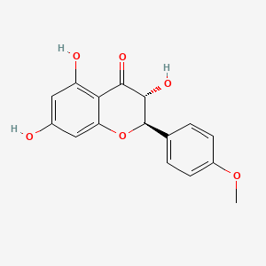 Chemical structure of Dihydrokaempferide