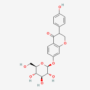 Chemical structure of Dihydrodaidzin