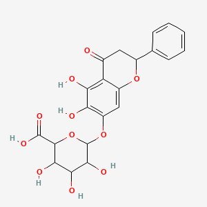 Chemical structure of Dihydrobaicalin