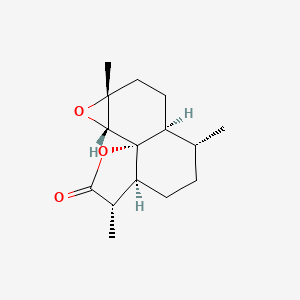 Chemical structure of Dihydroarteannuin B