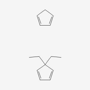 Chemical structure of Diethyldicyclopentadiene