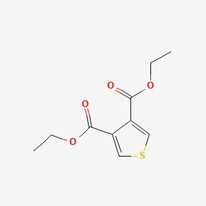 Chemical structure of Diethyl thiophene-3,4-dicarboxylate