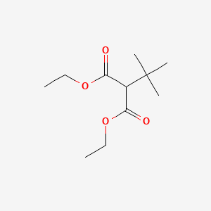 Chemical structure of Diethyl tert-butylmalonate