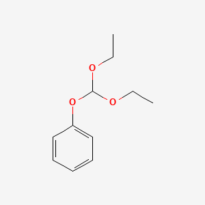 Chemical structure of (Diethoxymethoxy)benzene