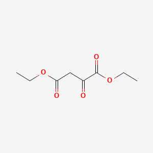 Chemical structure of diethyl oxalacetate