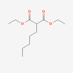 Chemical structure of Diethyl n-amylmalonate