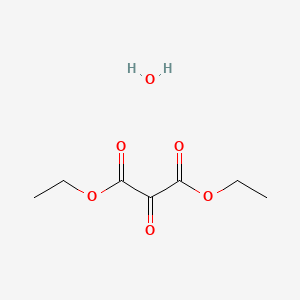 Chemical structure of Diethyl 2-oxomalonate hydrate