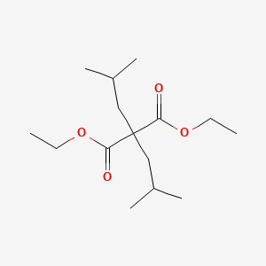 Chemical structure of Diethyl Diisobutylmalonate